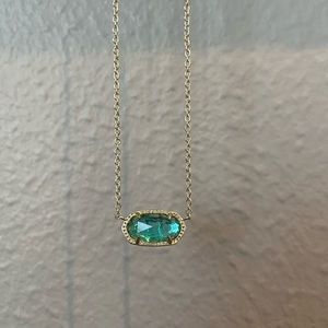 Elisa Pendant Necklace in London Blue